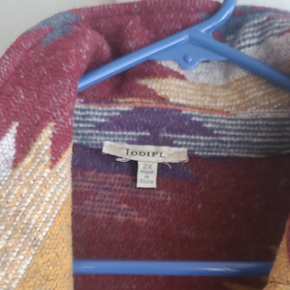 JODIFL Multicolor Patterned Jacket - Picture 2 of 3